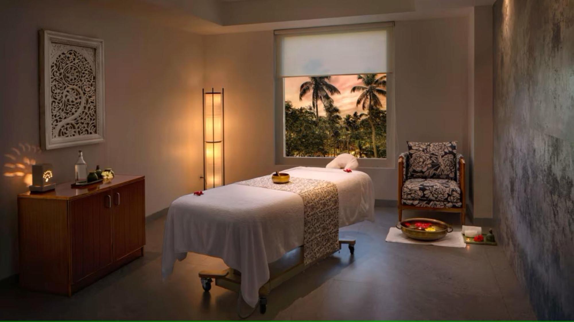 O By Tamara, Trivandrum Thiruvananthapuram Exterior photo A treatment room at the spa